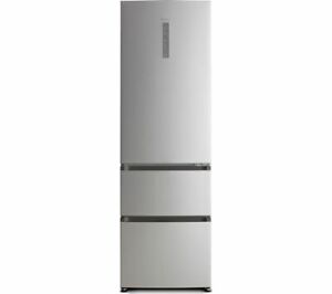  
HAIER HTR5619FNMI 70/30 Fridge Freezer – Inox – Currys