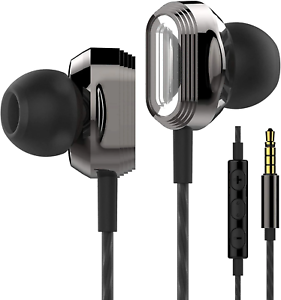  
Betron Earphones Pro X7 Noise Isolating In-Ear Stereo Microphone Volume Control