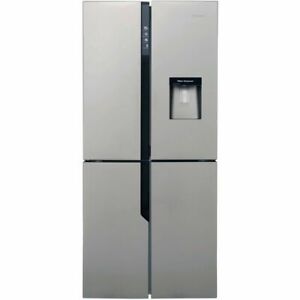  
Hisense FMN431W20C 79cm Frost Free American Fridge Freezer Stainless Steel