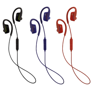  
JVC HAEC30BT WIRELESS BLUETOOTH IN-EAR HEADPHONES SPORTS – BLACK BLUE RED