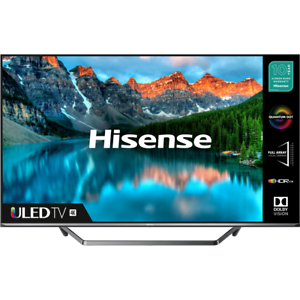  
Hisense 50U7QFTUK 50 Inch TV Smart 4K Ultra HD QLED Freeview HD 4 HDMI Dolby