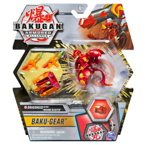  
Bakugan Armoured Alliance Baku-Gear – Dragonoid Ultra and Magma Blaster