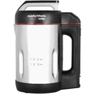  
Morphy Richards 501014 Sauté and Soup 1.6 Litres Soup Maker Stainless Steel New