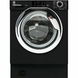  
Hoover HBWS48D3ACBE C Rated 1400 RPM Washing Machine Black New