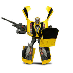  
Car-Bots Figure – Yellow Camaro