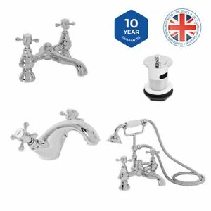  
Traditional Bathroom Tap Basin Bath Filler Shower Mixer Sink Chrome Sink Ashwick