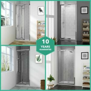  
Bi-Fold or Pivot or Sliding Shower Doors with Easy Clean Glass for Enclosures