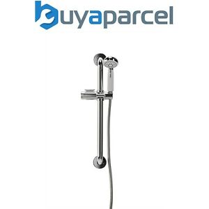  
Croydex Easy Use Large Lever Shower Head Grab Rail Big Button Slider Shower Set