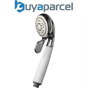  
Croydex Easy Use Inclusive Large Lever Shower Head 4 Function Handset AM151341