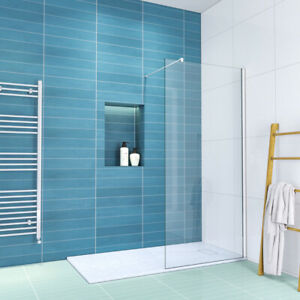  
Walk In Cubicle Wet Room Shower Enclosure 6/8mm Tempered Glass Shower Screen