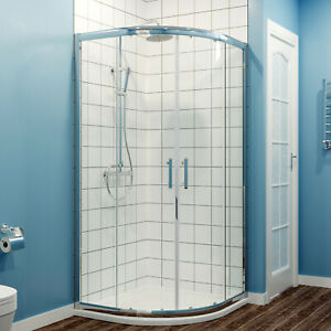  
900x900mm Morden Quadrant Shower Enclosure Glass Screen Door Corner Cubicle