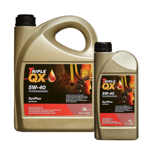 Car Engine Oil Triple QX SynPlus SAE 5W40 Fully Synthetic 5L A3 B3 B4