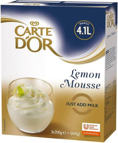 Carte D’Or Lemon Mousse Dessert Powder Mix, 600g (Makes 4.1L) 67426254