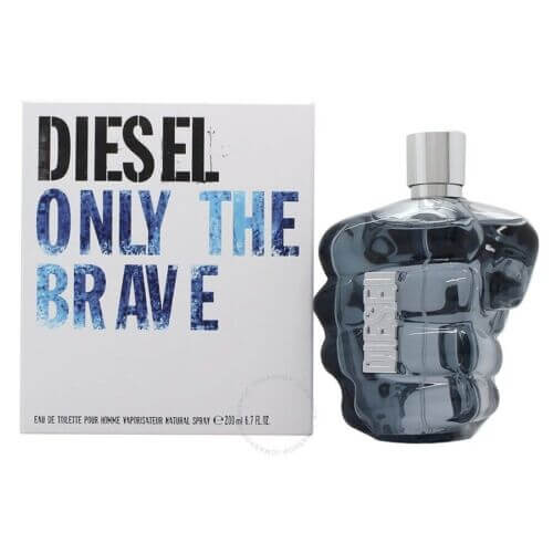 DIESEL ONLY THE BRAVE POUR HOMME 200ML EDT SPRAY – NEW BOXED & SEALED – UK