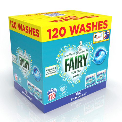 Fairy Non-Bio Pods Laundary Cleaning Washing Detergent Tablets 60-120 Capsules