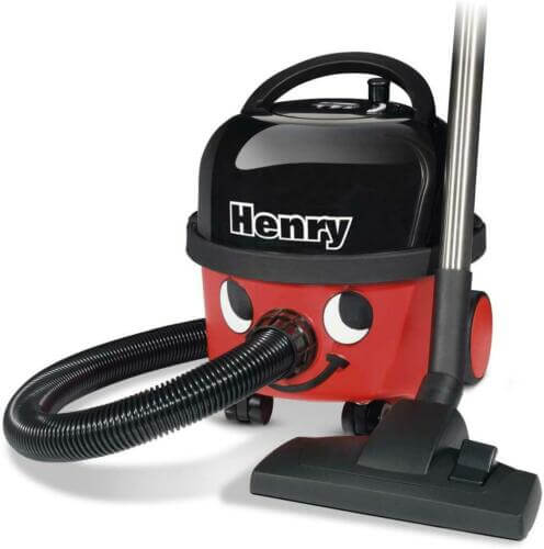 NUMATIC Henry HVR160 Cylinder Vacuum Cleaner – Red