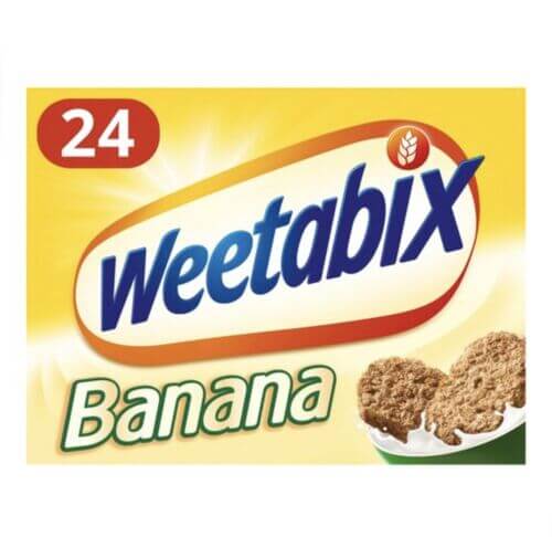 2 x Weetabix Biscuits Banana Cereal 24 Pack