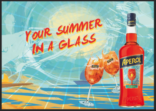 Aperol Spritz Bar Metal Sign Summer Pub Plaque Man Cave Alcohol Prosecco Shed