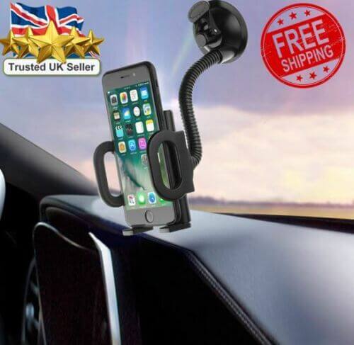In Car Mount Mobile Phone Holder Mount Cradle Stand Universal 360 Rotating