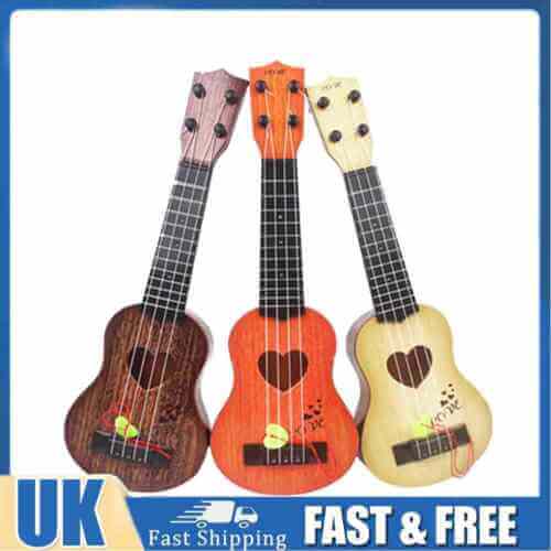 Mini Ukulele Simulation Guitar Baby Kids Musical Instruments Toy Birthday Gifts