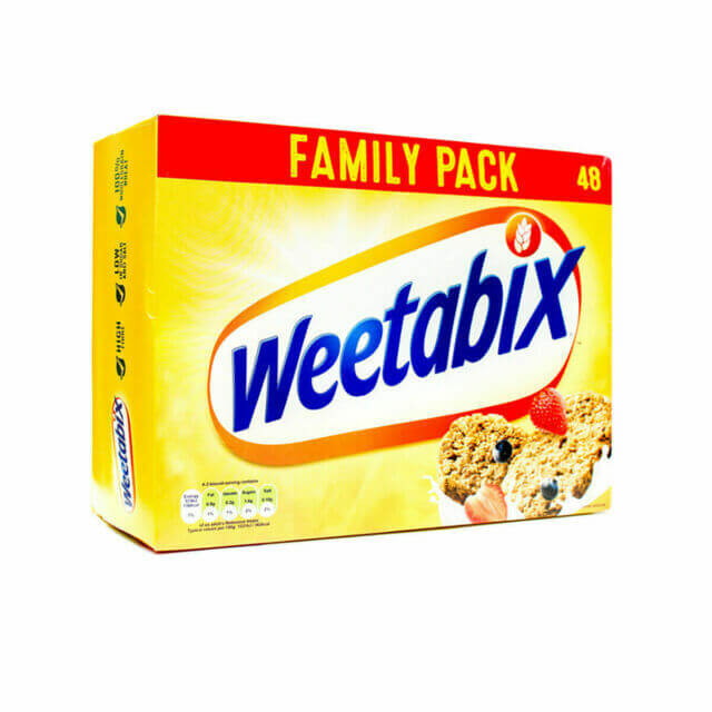 Weetabix Wholegrain Cereal – Pack of 48