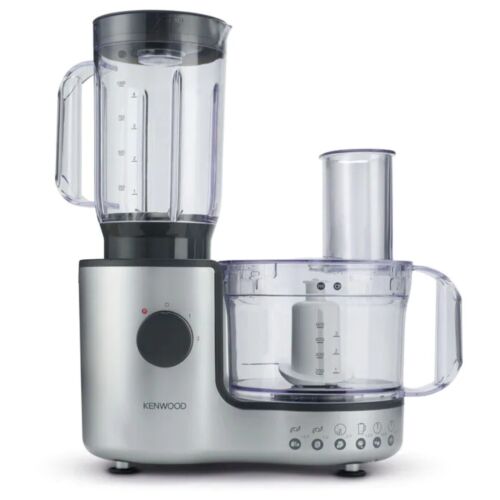 Kenwood Compact 2-in-1 Food Processor with Blender – Silver And Grey FP195 Free Delivery | 30 Day Return