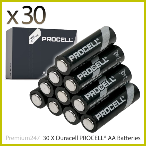 30 x AA Duracell batteries Procell Industrial Alkaline Battery Expiry 2026 UK FAST & FREE DELIVERY ✔ PRICE REDUCTION ✔ DURACELL ✔