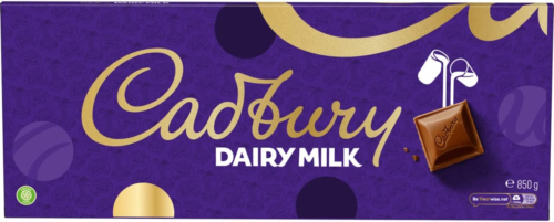Cadbury Dairy Milk Chocolate Gift Bar 850g 850 g (Pack of 1)