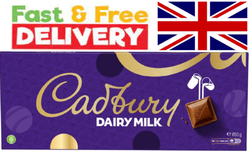 Cadbury Dairy Milk, Giant Chocolate Gift Bar, 850g