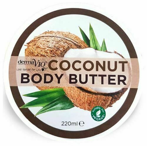 Derma V10 Coconut Body Butter, 220ml