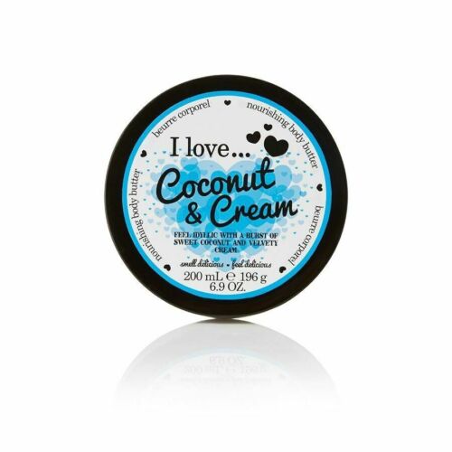 I LOVE… COCONUT & CREAM NOURISHING BODY BUTTER 200ML