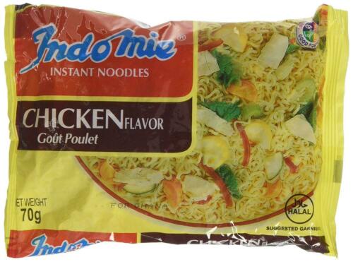 Indomie Instant Noodles Chicken Flavor 70g (Pack of 40) – Product of GHANA