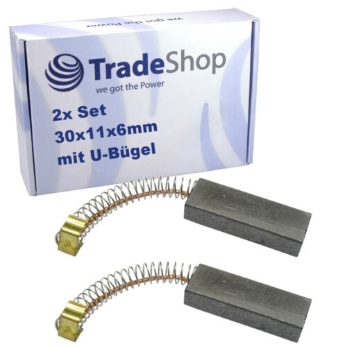2x Carbon Brushes for Miele S200 S300 Targa S500 Series