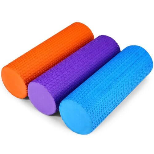 TNP Accessories EVA Foam Roller 32cm Yoga Pilates Massage Workout Exercise Gym