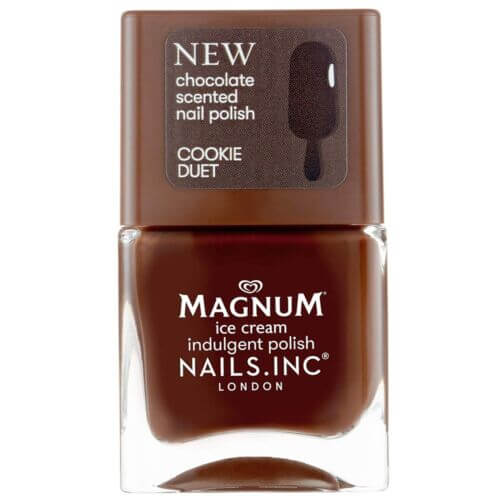 Nails Inc Magnum Ice Cream Summer 2022 Nail Polish-Classic Chocolate 14ml(38975)