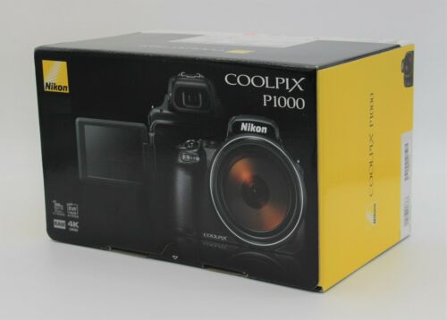 Nikon COOLPIX P1000 X125 Zoom 4K – 2 Years Warranty – Next Day Delivery