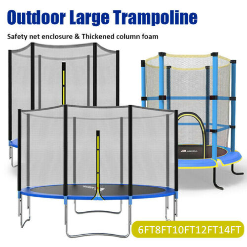 6FT8FT10FT 12FT 14FT 4.5FT Trampoline Safe Net Spring Rain Cover Shoe Bag