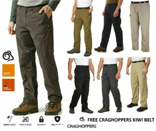 Craghoppers Mens Kiwi Classic CMJ100 Hiking Travel Hiking Casual Trouser 30-44″