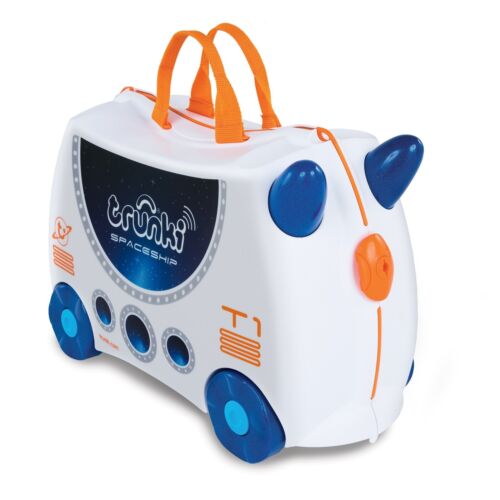 Trunki Original Ride-On Kids Suitcase – Hand Luggage Approved – Skye Spaceship