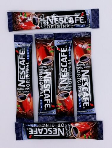 100 x 2g NESCAFE Original DECAFF Instant Coffee Stick Decaffeinated Sachets Pack