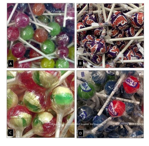 Traffic Light Vimto Sour Tongue Painter Assorted Fruit Lollies Lolly Lollipops Fast Dispatch✔ Individually Wrapped✔ Fresh Stock✔