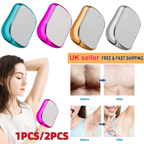 Painless Physical Hair Removal Epilators Crystal Hair Eraser for Body Arm Legs