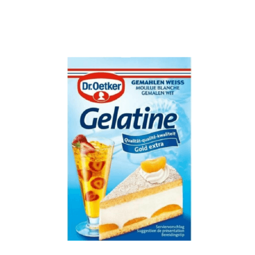 Dr Oetker Blatt Gelatine 6x Leaves 10g Great Product