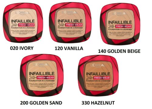 Loreal Infallible 24H Fresh Wear Foundation In A Powder – CHOOSE YOUR SHADE