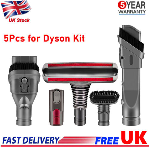 5PCS Tool Accessories Set Kit For Dyson V6 V7 V8 V10 Cordless Vacuum Cleaner New