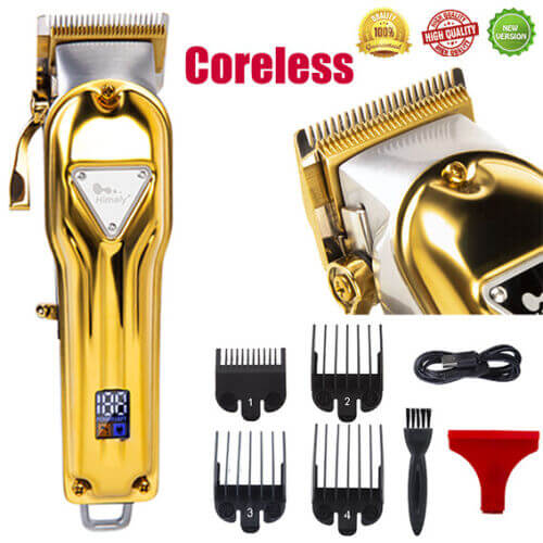 Electric Hair Clippers Men Beard Shaver Barber Trimmers Cordless Professional
