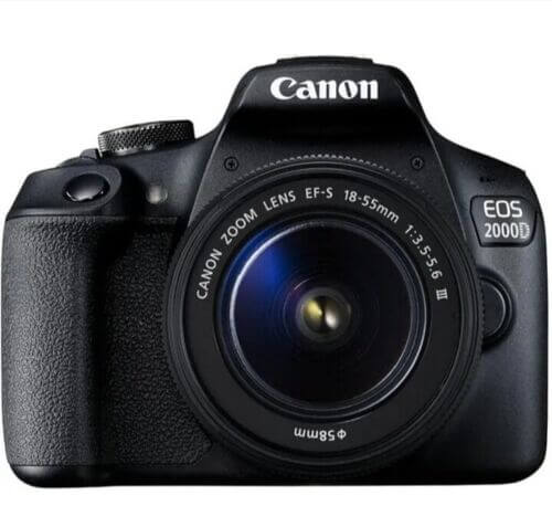Canon CAMERA EOS 2000D 18-55 III, 2728C002New